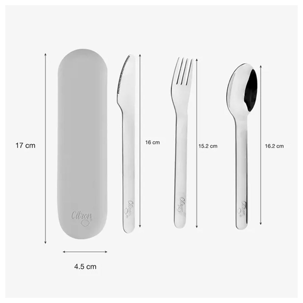 Citron Stainless Steel Cutlery Set  مجموعة أدوات المائدة المصنوعة من الفولاذ المقاوم للصدأ من سيترون