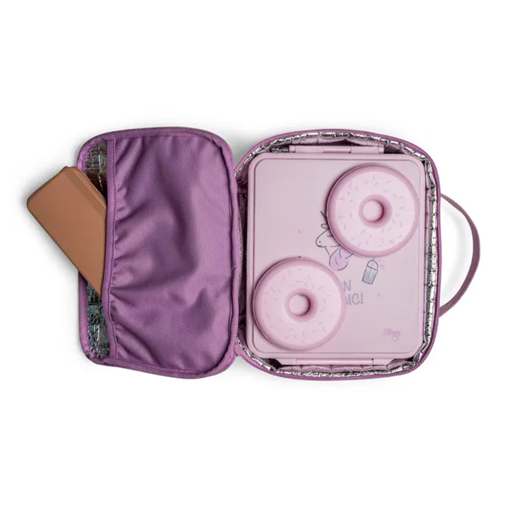 Citron Insulated Square Lunch Bag — view 2