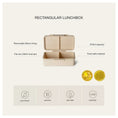 Load image into Gallery viewer, Citron Rectangular Lunchbox  صندوق غداء مستطيل الشكل من السترون
