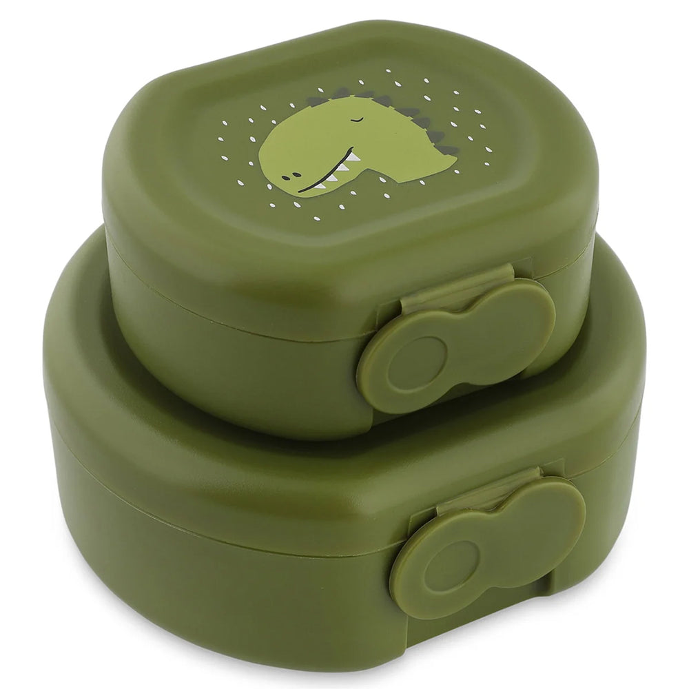 Trixie Snack Box with Clip, Set of 2 | علبتا وجبات خفيفة بمشبك من تريكسي