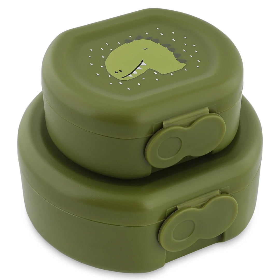 Trixie Snack Box with Clip, Set of 2 | علبتا وجبات خفيفة بمشبك من تريكسي