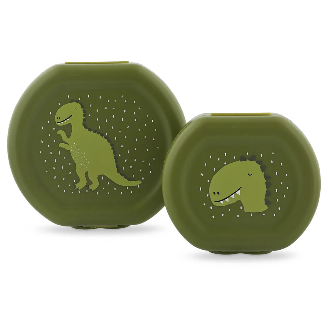 Trixie Snack Box with Clip, Set of 2 | علبتا وجبات خفيفة بمشبك من تريكسي