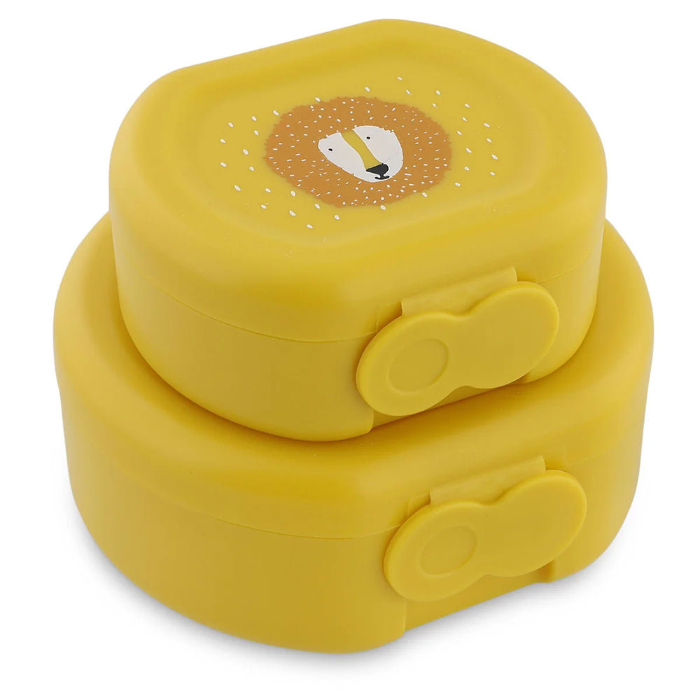 Trixie Snack Box with Clip, Set of 2 | علبتا وجبات خفيفة بمشبك من تريكسي