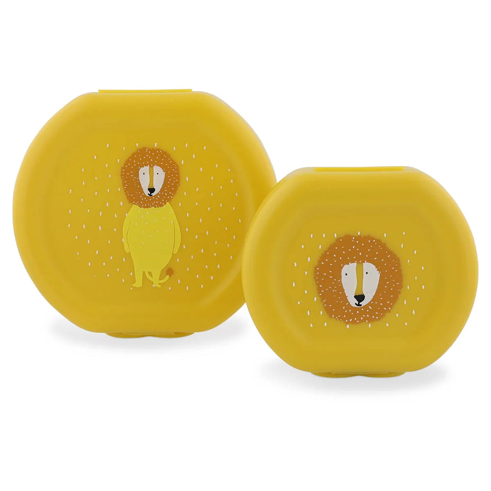 Trixie Snack Box with Clip, Set of 2 | علبتا وجبات خفيفة بمشبك من تريكسي