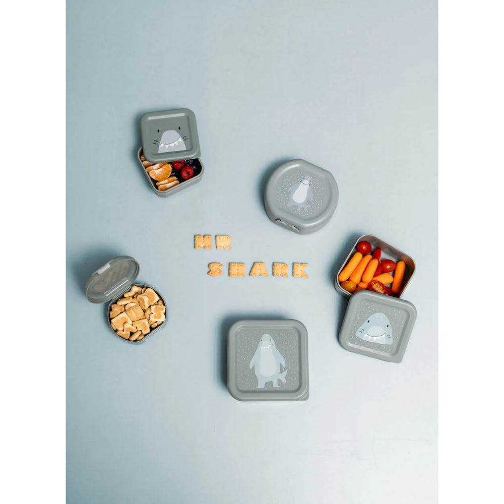 Trixie Snack Box with Clip, Set of 2 | علبتا وجبات خفيفة بمشبك من تريكسي