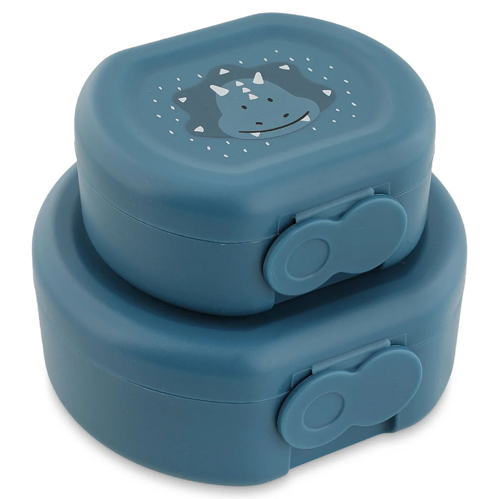 Trixie Snack Box with Clip, Set of 2 | علبتا وجبات خفيفة بمشبك من تريكسي