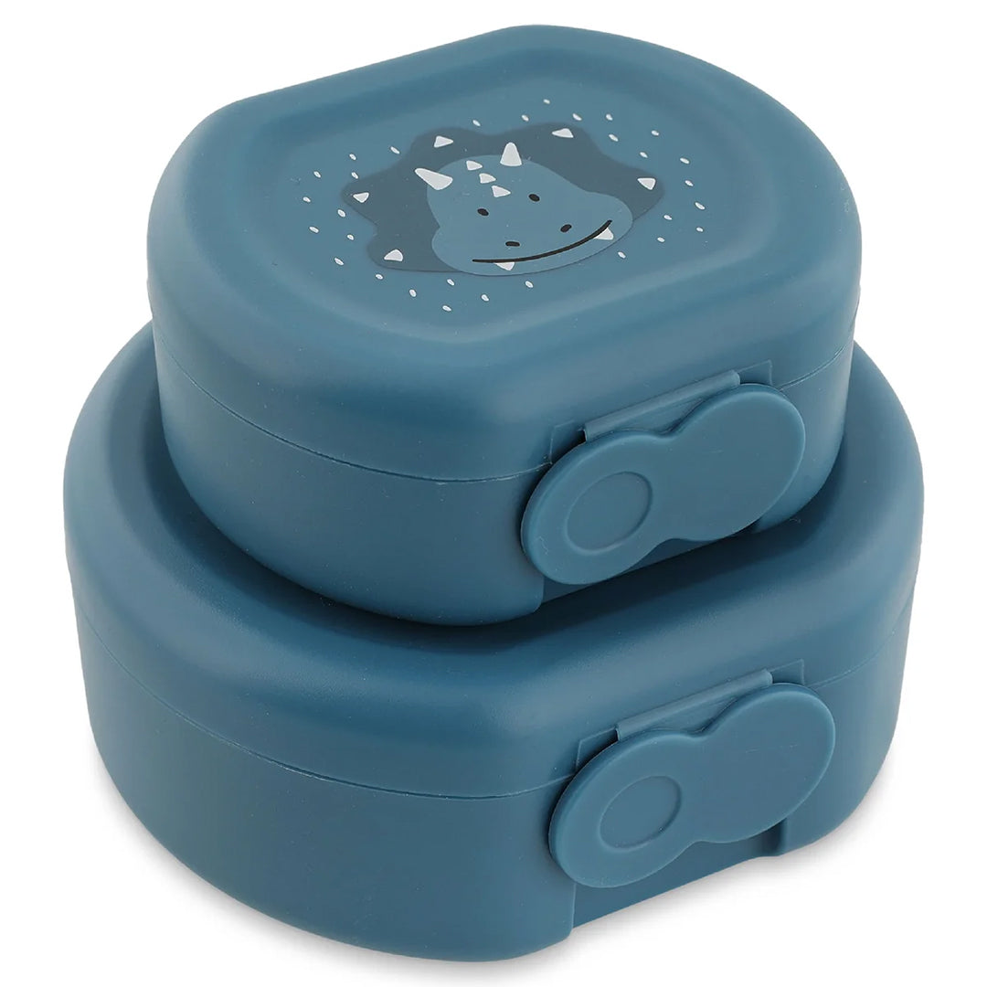 Trixie Snack Box with Clip, Set of 2 | علبتا وجبات خفيفة بمشبك من تريكسي