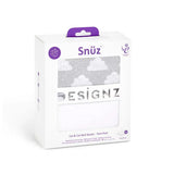 Snuz Cot & Cot Bed Fitted Sheets Pack of 2 Cloud Nine-مجموعة ملاءات سرير الأطفال والرضع من سنوز، قطعتين من كلاود ناين