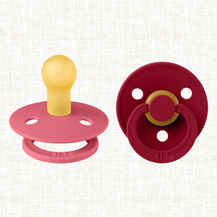 BIBS Colour Pacifier — Size 1 (2 Pack)