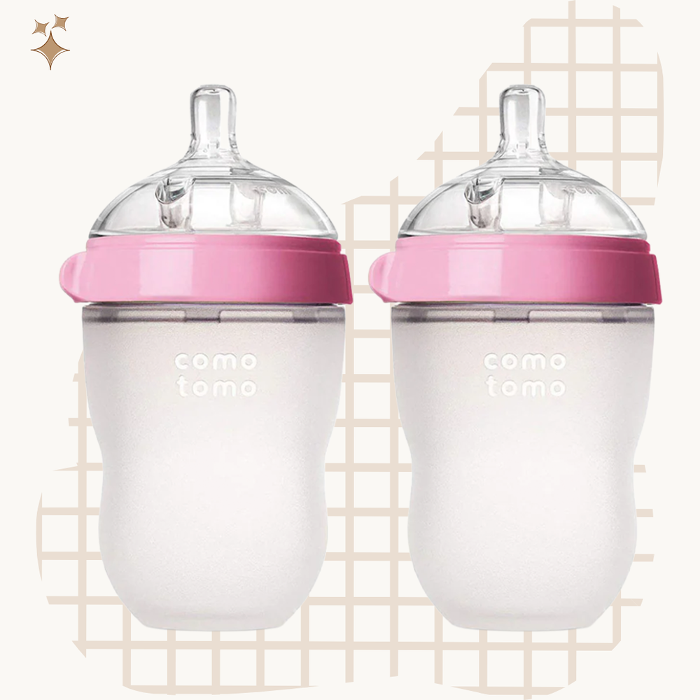 Comotomo Baby Bottle 250ml — Double Pack