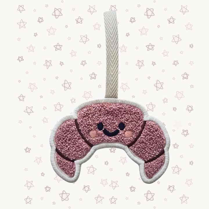 Chewie and More Croisant Pacifier Cloth