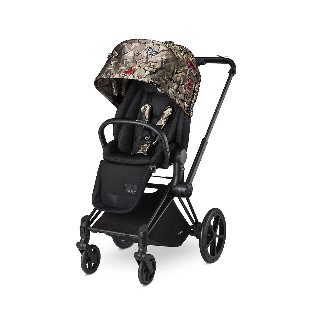 مقعد Cybex Priam Lux Butterfly + مجموعة مقعد Cybex Priam Frame Lux
