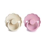 Frigg Daisy Latex 2 Pack  Cream/Lupine size 1 0-6m / فريج ديزي لاتكس 2 عبوة كريم/ترمس مقاس 1 0-6 أشهر