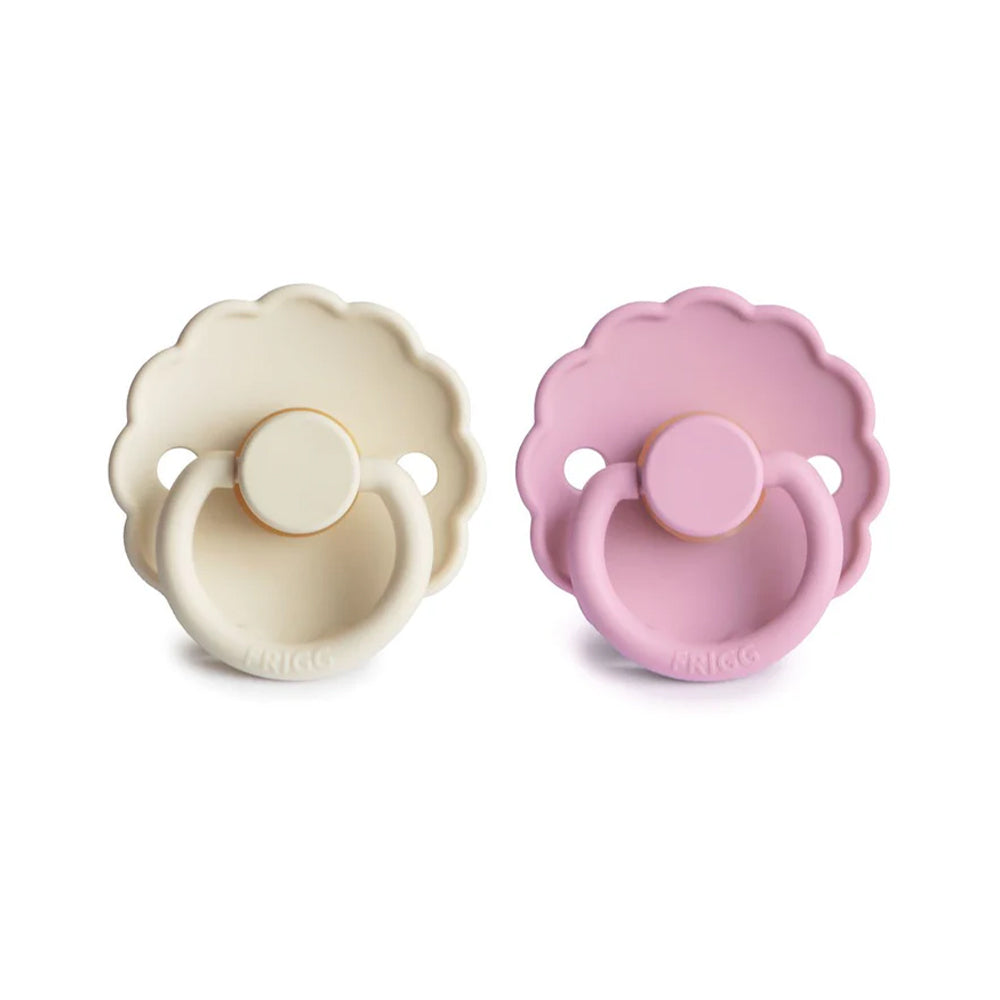 Frigg Daisy Latex 2 Pack  Cream/Lupine size 1 0-6m / فريج ديزي لاتكس 2 عبوة كريم/ترمس مقاس 1 0-6 أشهر