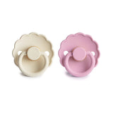 Frigg Daisy Latex 2pack Cream/Lupine  size 2 6-18m / فريج ديزي لاتكس 2 عبوة كريم/ترمس مقاس 2 6-18 م