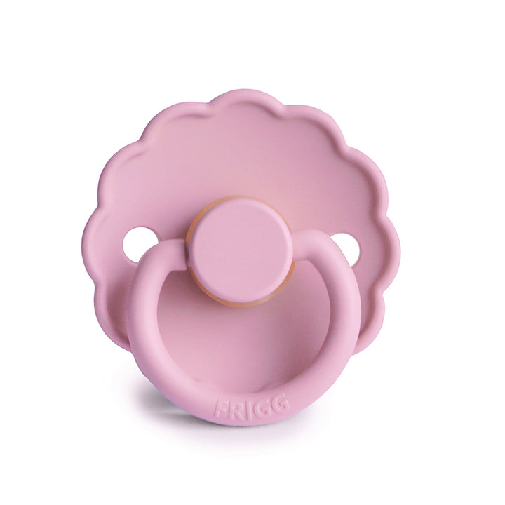 FRIGG Daisy Latex Pacifier — Lupine, Size 2 (6–18m)
