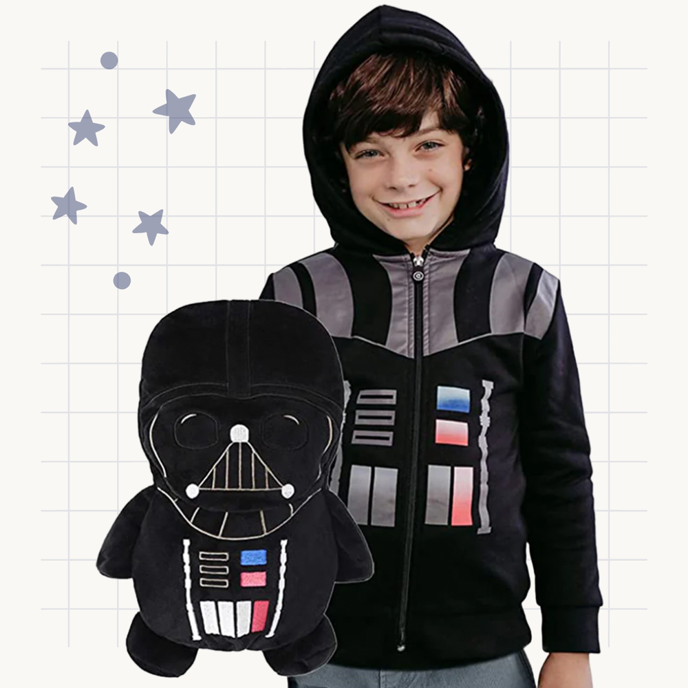 Cubcoats Darth Vader — 2-in-1 Hoodie & Plush