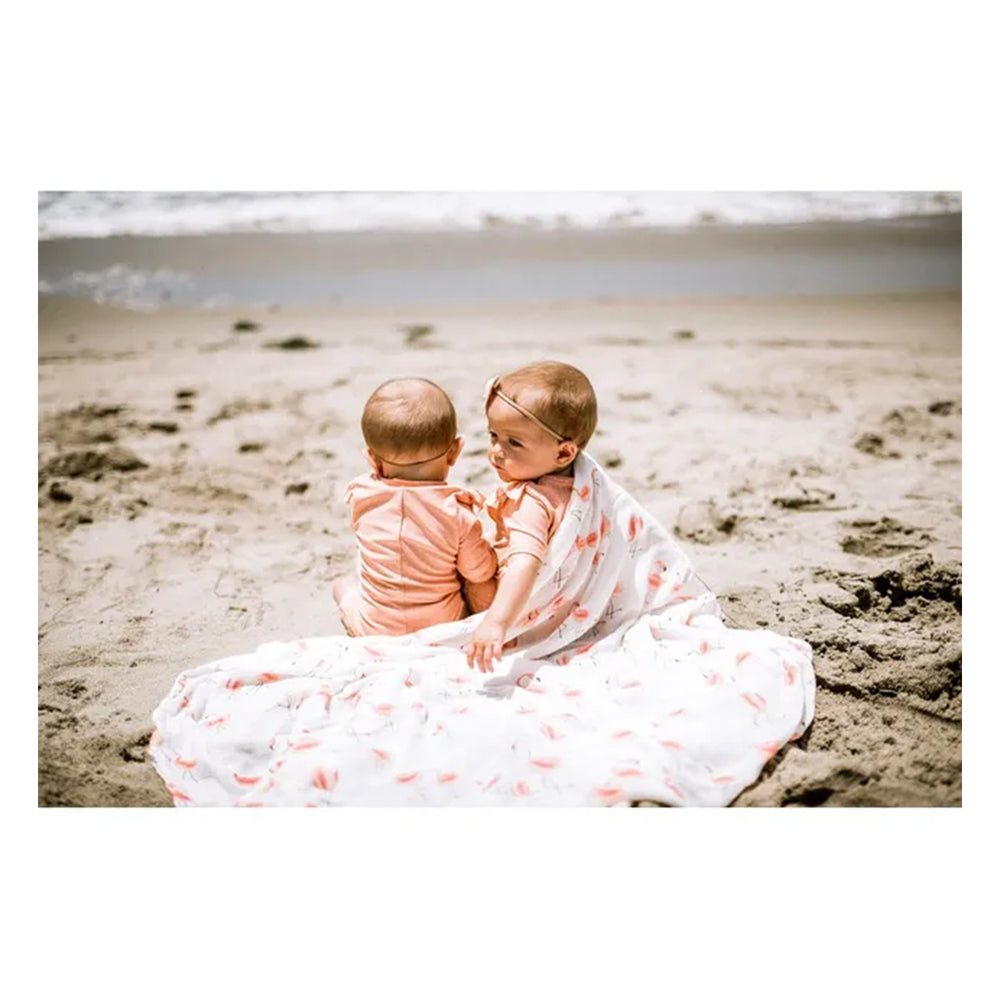Little Unicorn Deluxe Muslin Swaddle Single — view 3