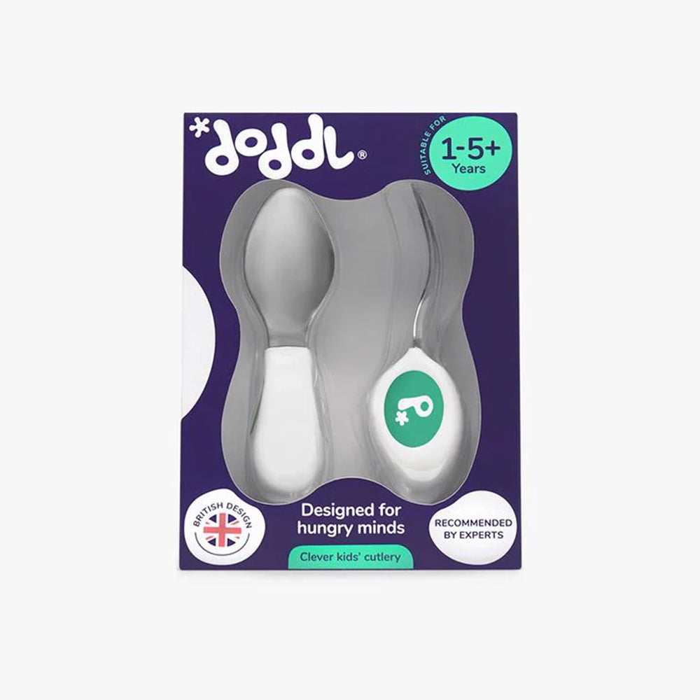 Doddle 2pc Children Cutlery /  دودل 2 قطعة أدوات مائدة للأطفال