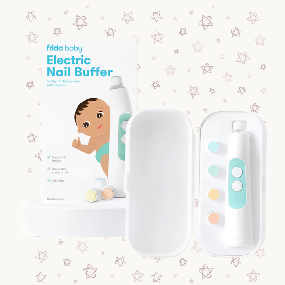 Frida Baby Electric Nail Buffer | مجموعة ملمع أظافر كهربائي من فريدا بيبي