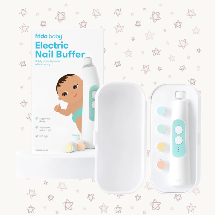 Frida Baby Electric Nail Buffer | مجموعة ملمع أظافر كهربائي من فريدا بيبي