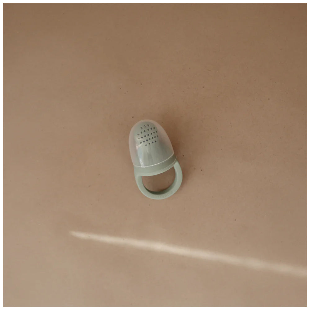 Mushie Silicone Fresh Food Feeder 2pack  وعاء تغذية الطعام الطازج من السيليكون من موشي، عبوتان