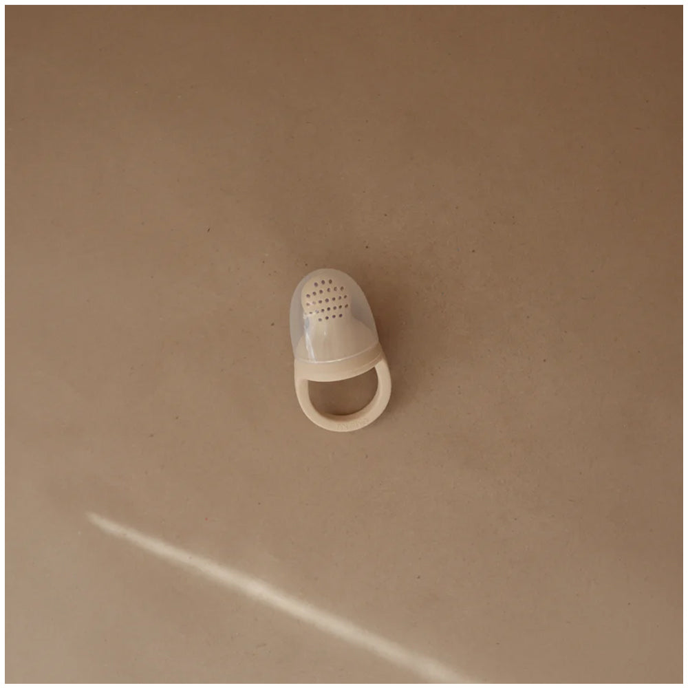 Mushie Silicone Fresh Food Feeder 2pack  وعاء تغذية الطعام الطازج من السيليكون من موشي، عبوتان