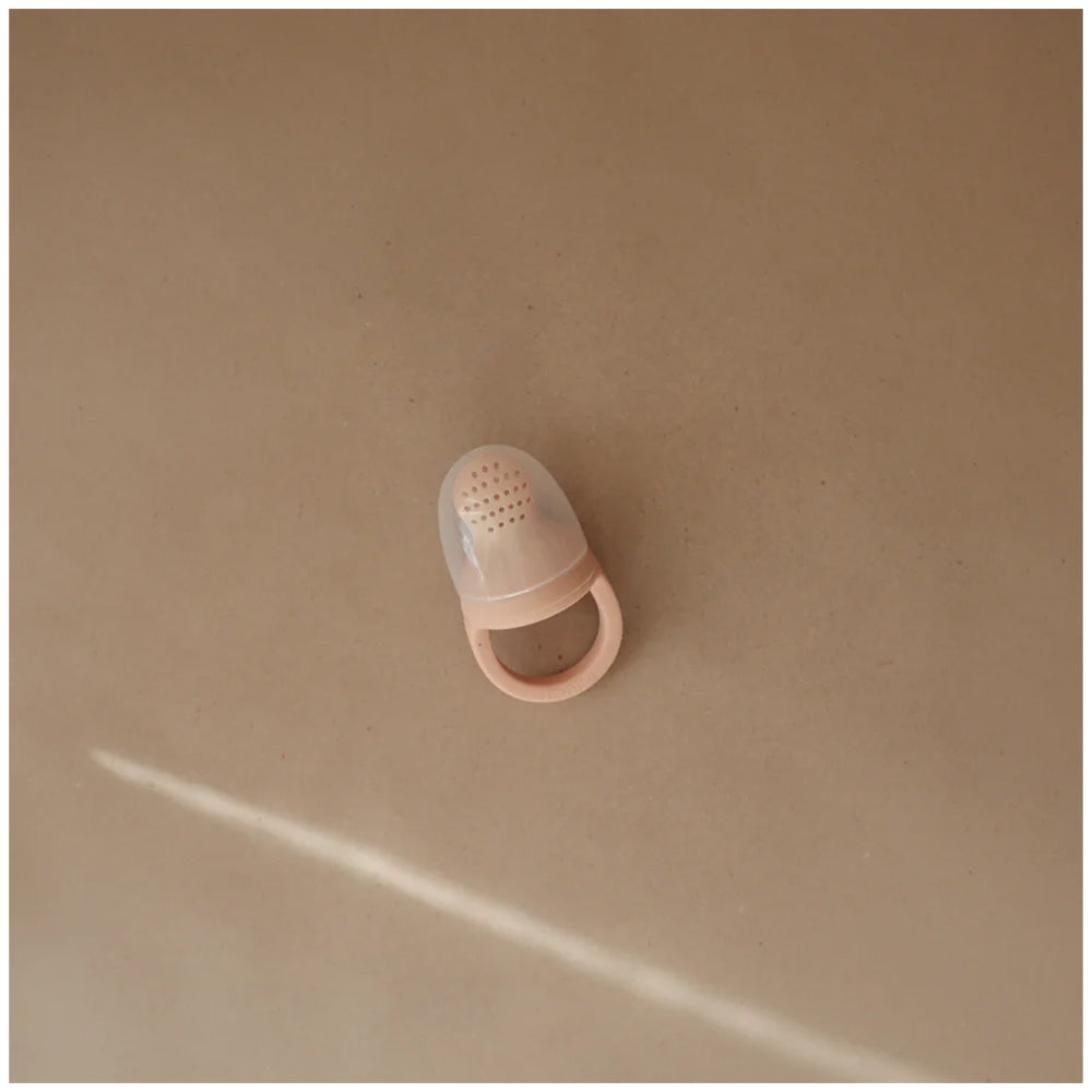 Mushie Silicone Fresh Food Feeder 2pack  وعاء تغذية الطعام الطازج من السيليكون من موشي، عبوتان