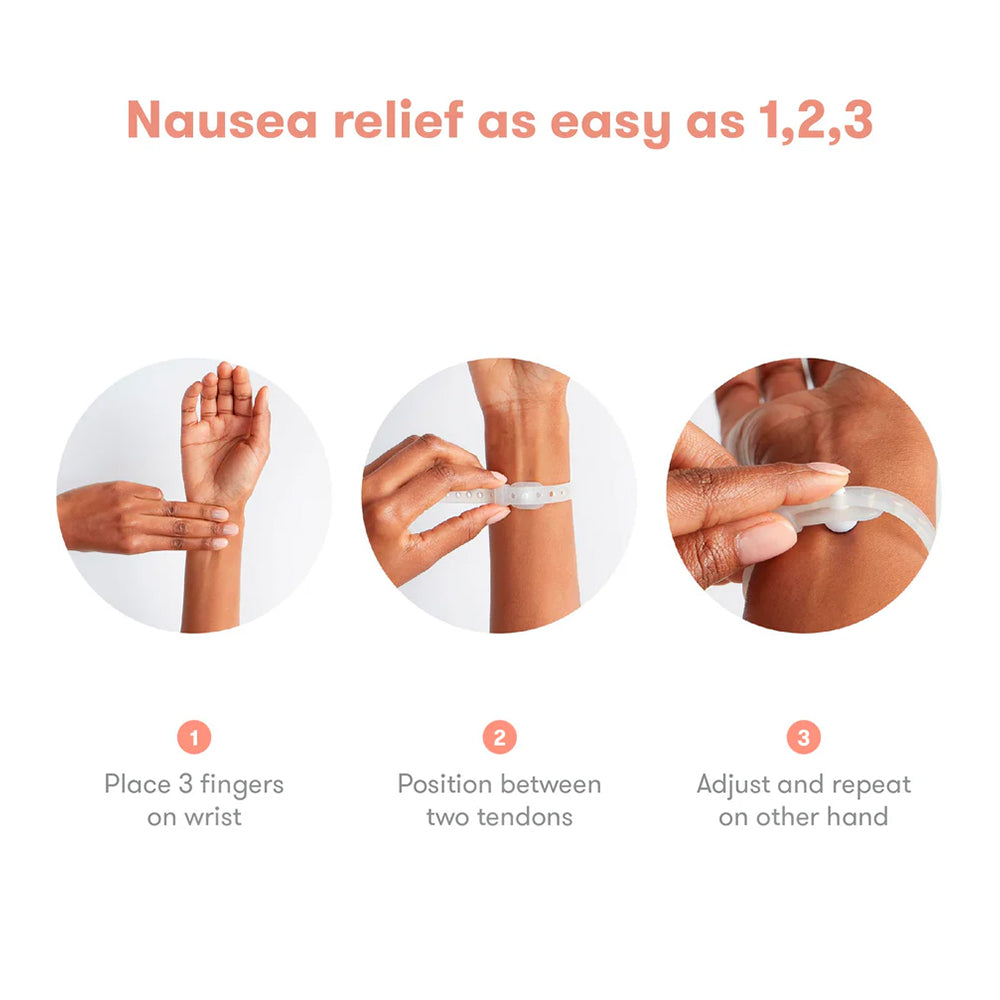 Anti -Nausea Bands 2ct  أشرطة مضادة للغثيان 2 قطعة