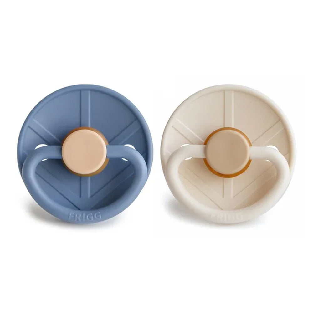 Frigg Little Viking Latex Baby Pacifier pack of 1        0-6m /  لهاية أطفال من فريج ليتل فايكينج مصنوعة من اللاتكس مقاس 1 0-6 أشهر