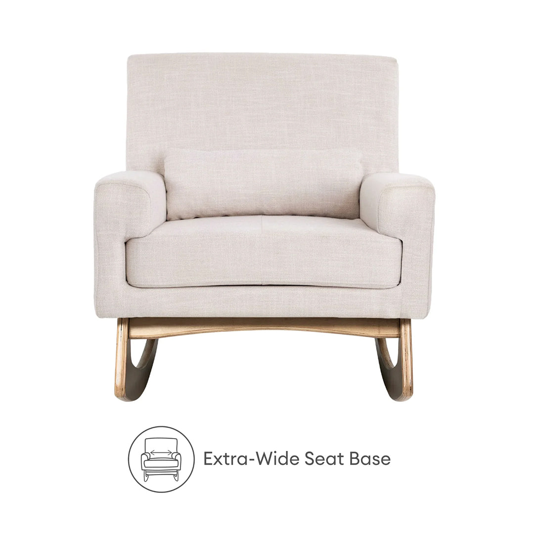 Gaia Chair and Footstool  Bundle Oat