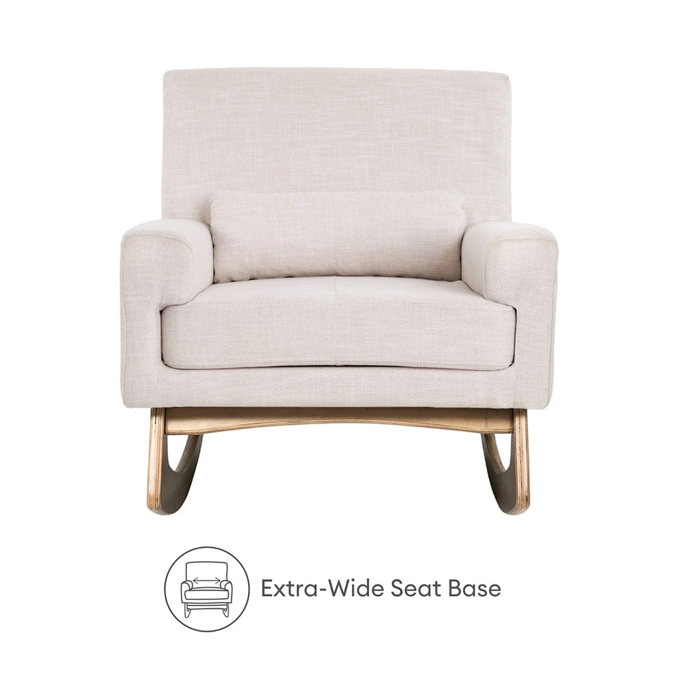 Gaia Chair and Footstool Bundle Oat — view 2
