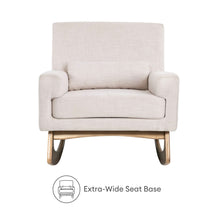 Gaia Chair and Footstool Bundle Oat — view 2