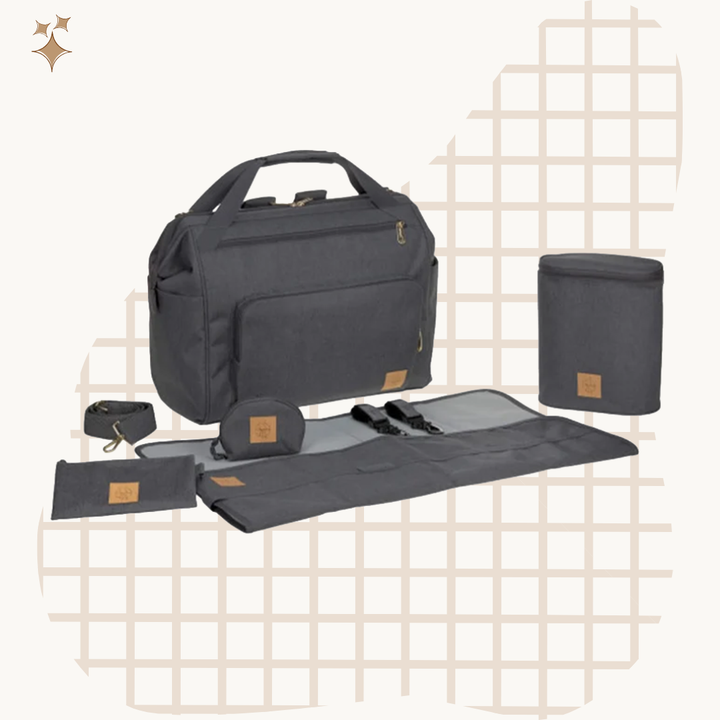 Lassig GLA Goldie Back pack  Twin Back Pack  ( Antracite)