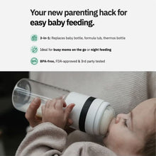 Milk + Water Fast Flow 250ml Glass Bottle - رضّاعة أطفال زجاجية - ميلك أند ووتر