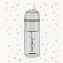 Milk + Water Fast Flow 250ml Glass Bottle - رضّاعة أطفال زجاجية - ميلك أند ووتر