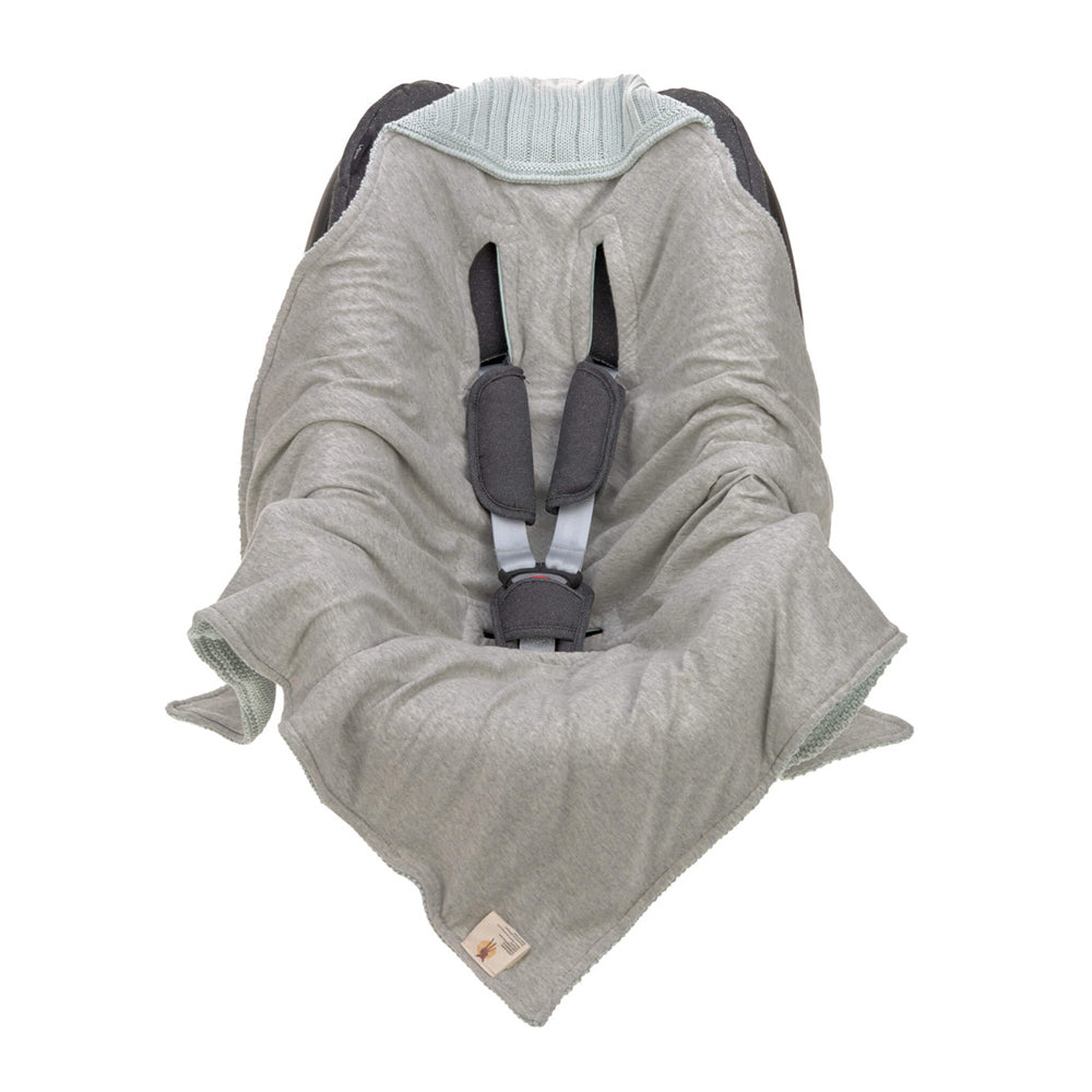 Lässig Knitted Blancket GOTS for Baby Seats — view 7
