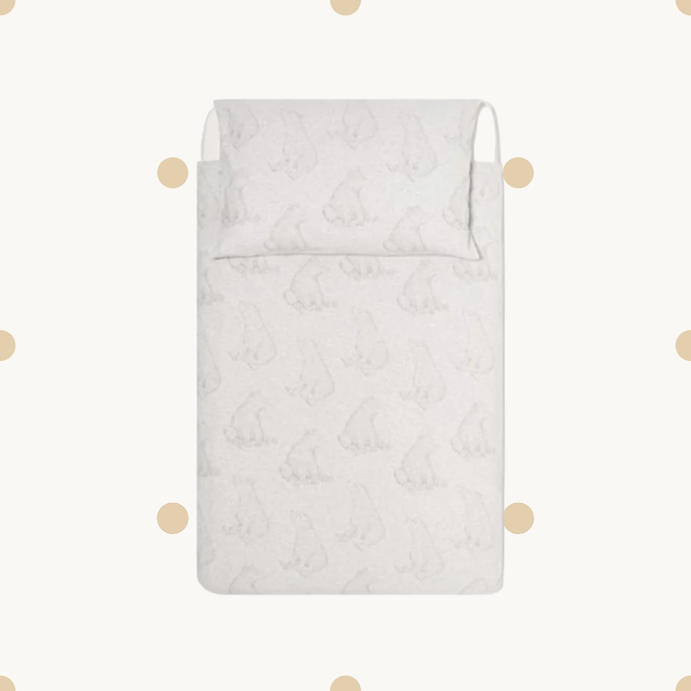 Little Green Sheep Duvet Cover Set |  مجموعة غطاء لحاف الأغنام الخضراء الصغيرة