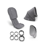 Bugaboo Ant Base Black + Grey Melange Complete Stroller