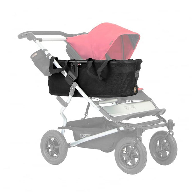 Mountain Buggy Joey Complete With Tote Bags And Frame For Duet Stroller/ماونتن باجي جوي كاملة مع حقائب كبيرة وإطار لعربة الأطفال