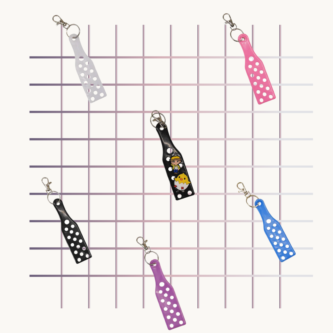 Citron Keychain with Holes