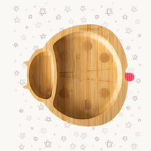Eco Rascals Bamboo Suction Plate — Ladybird