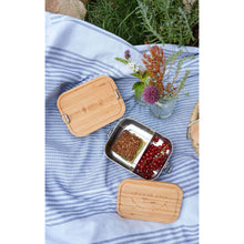 Lässig-Lunchbox Stainless Steel Bamboo — view 3