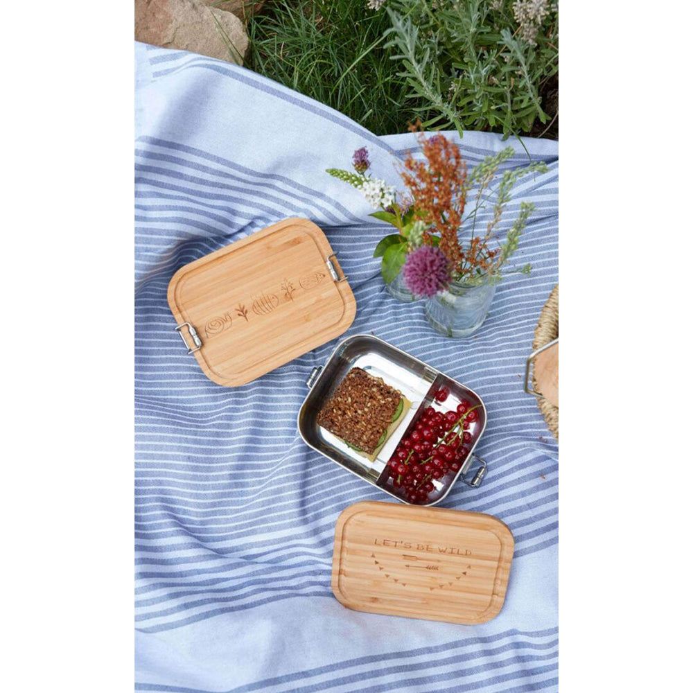 Lässig-Lunchbox Stainless Steel Bamboo — view 10