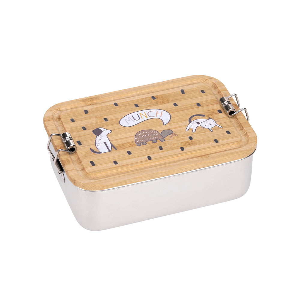 Lassig -Lunchbox Stainless Steel Bamboo