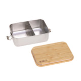 Lassig -Lunchbox Stainless Steel Bamboo