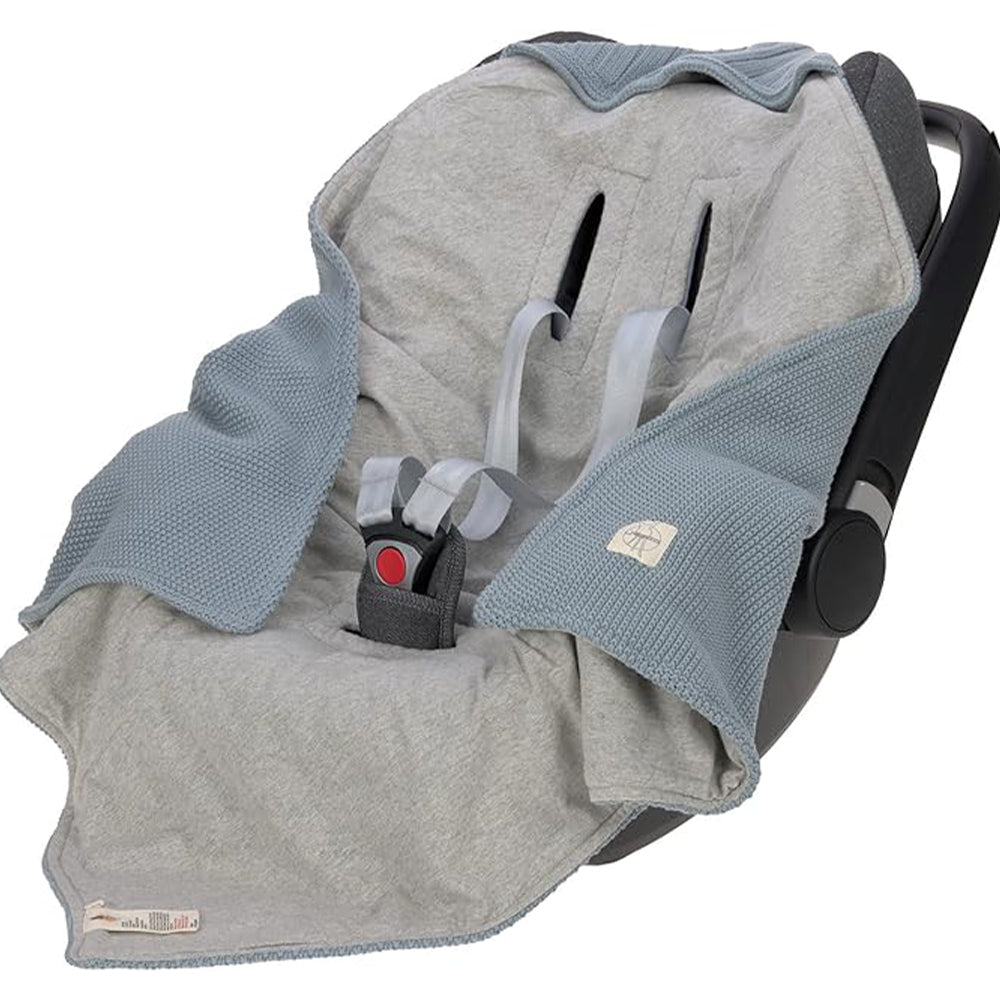 Lassig Knitted Blancket GOTS for Baby Seats