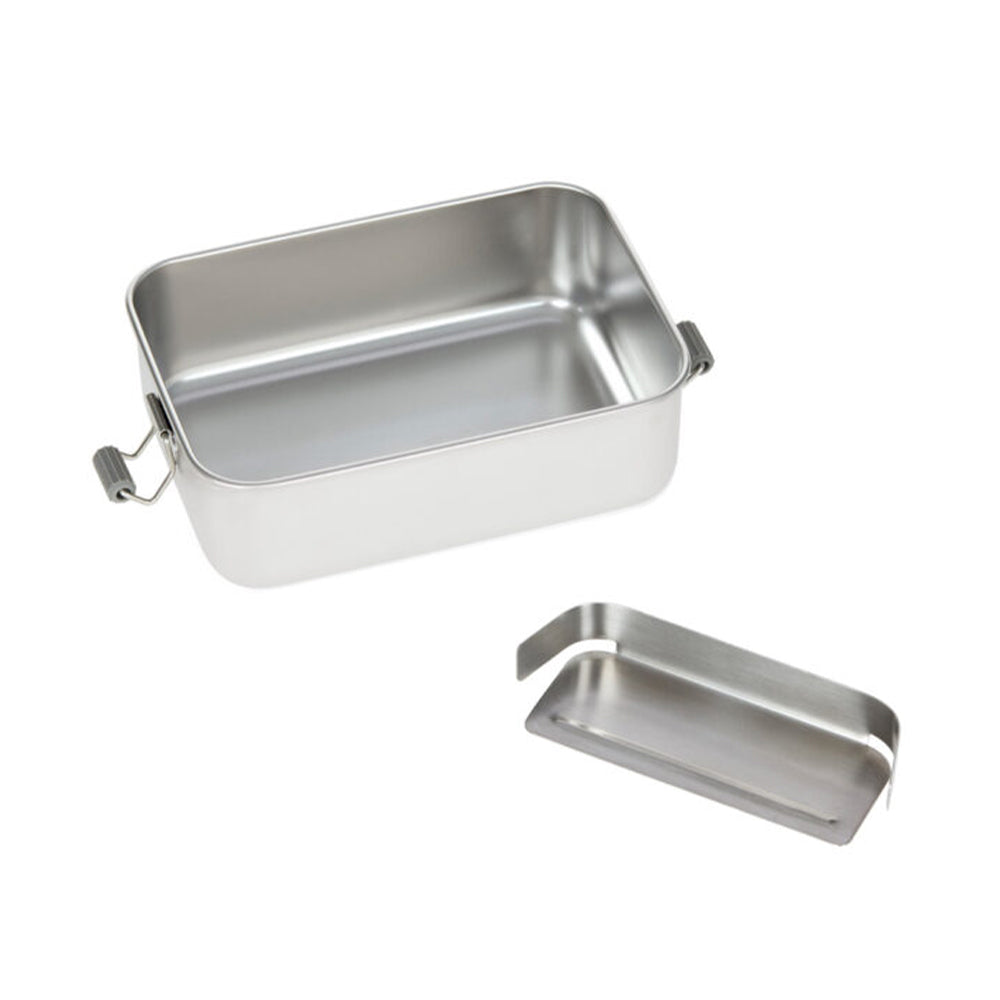 Lassig -Lunchbox Stainless Steel Solid Bold Blue Purple