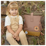 Lassig -Mini roll top backpack Lassig - حقيبة ظهر صغيرة ملفوفة