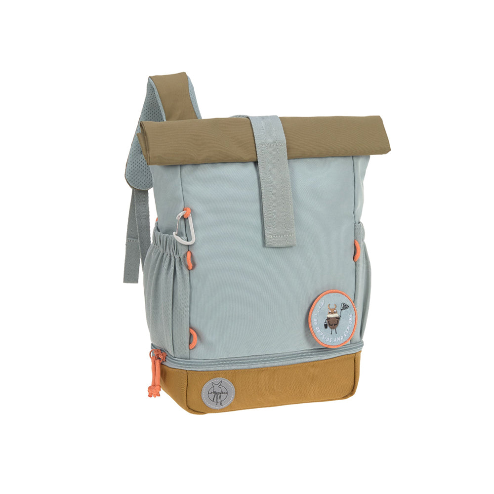 Lassig -Mini roll top backpack Lassig - حقيبة ظهر صغيرة ملفوفة